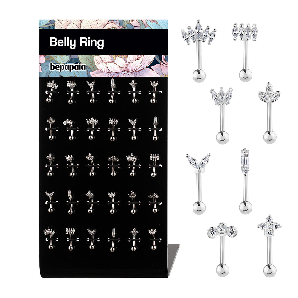 Piercing Marquise mix pour nombril