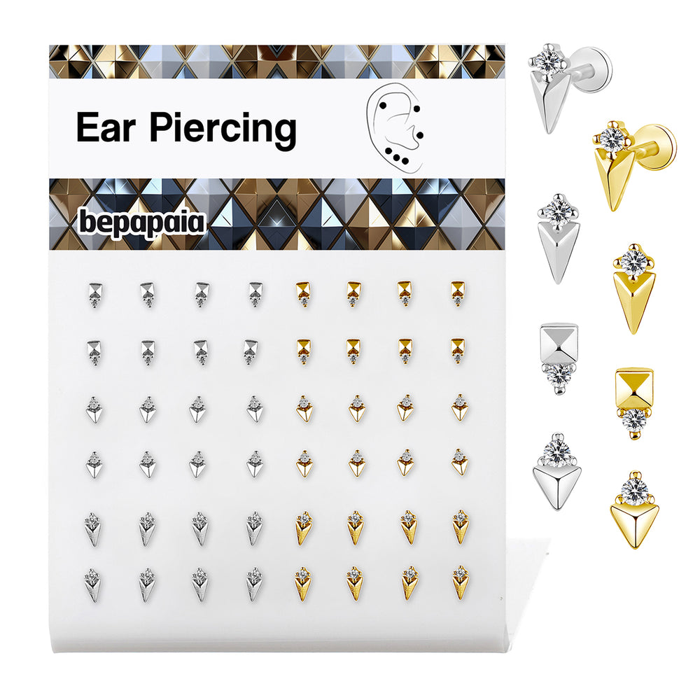 Labret piramide e zircon