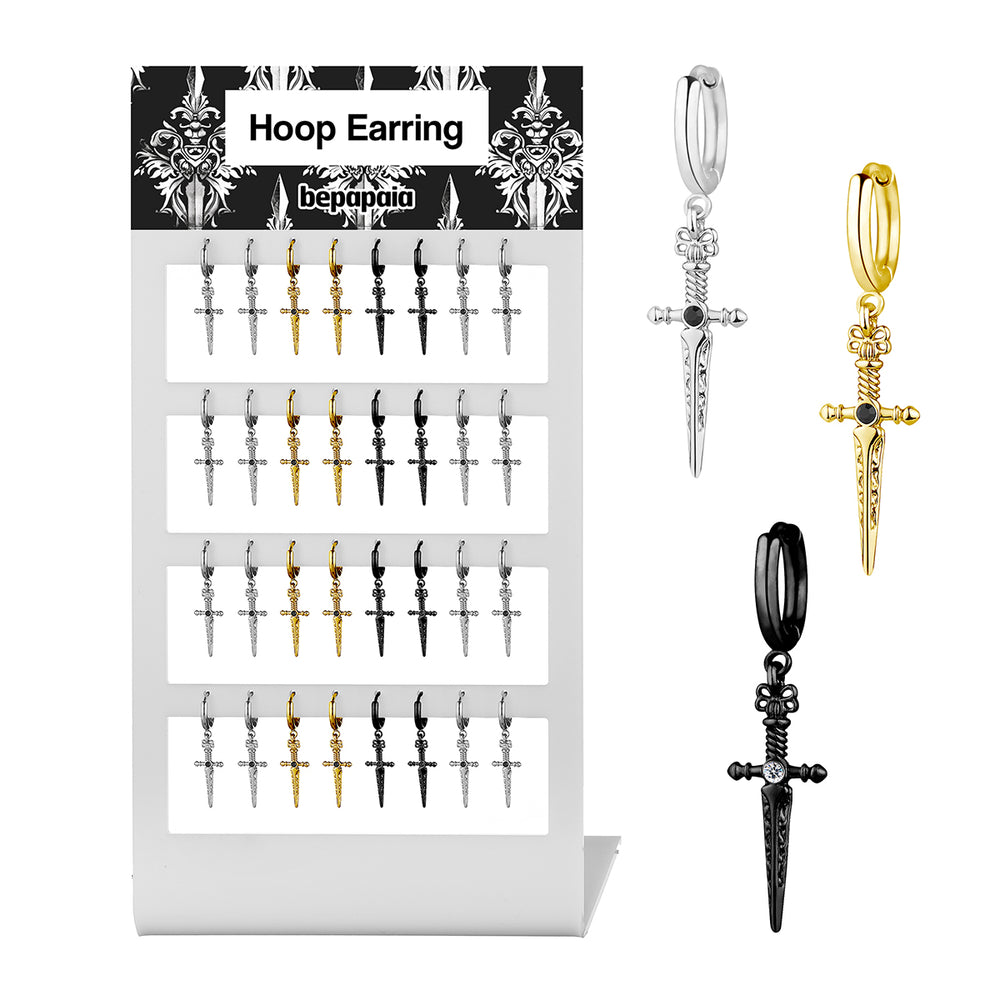 Créoles avec dague et pierre