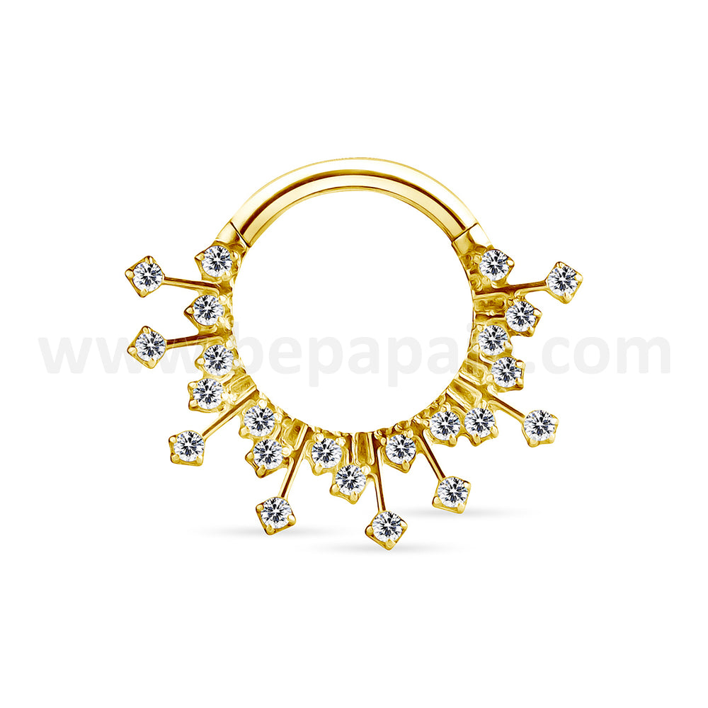 Clicker en Titane Soleil Radieux