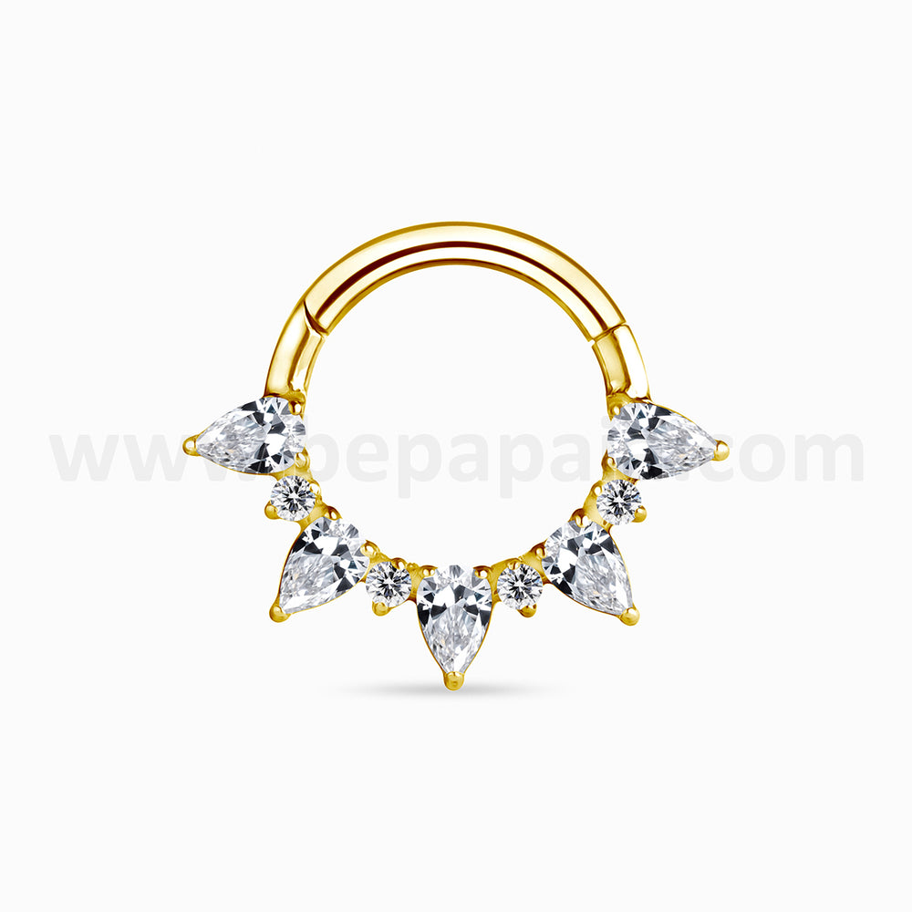 Clicker en Titane Soleil Radieux