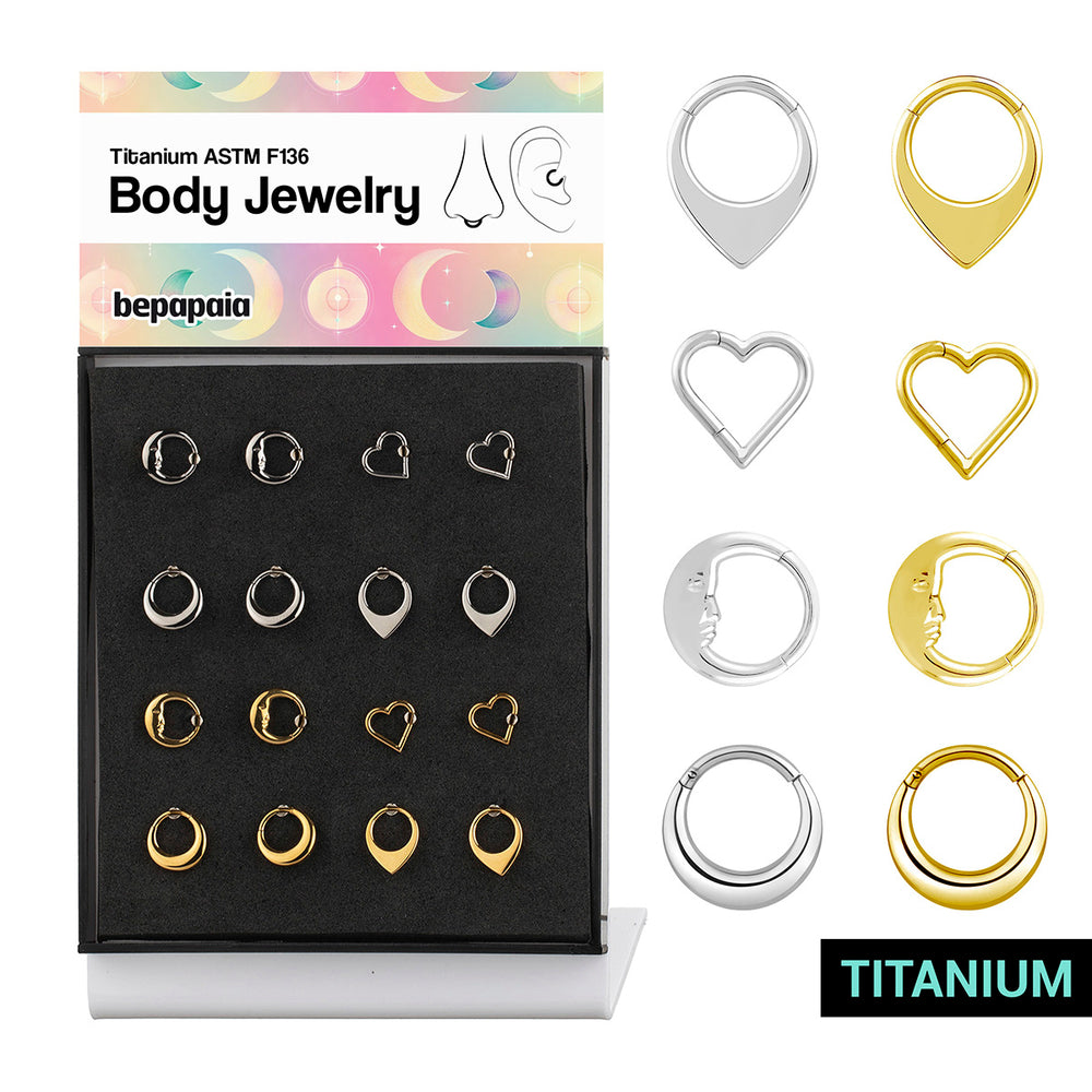 Clicker en Titane Celestial Love