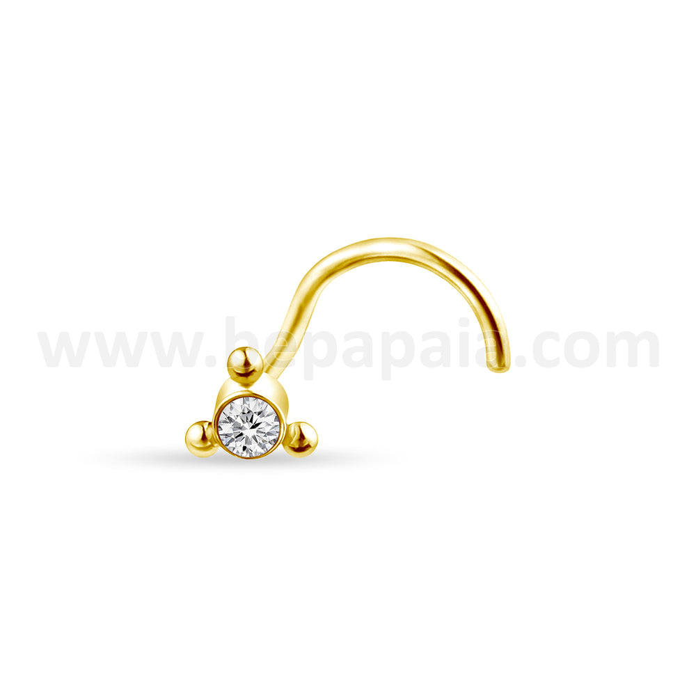 Piercing de nez Shiva