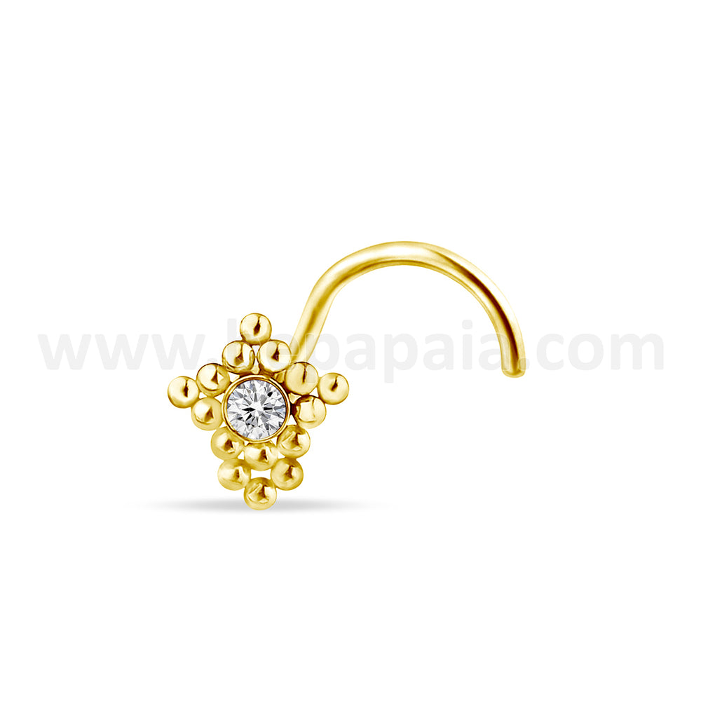 Piercing de nez Shiva