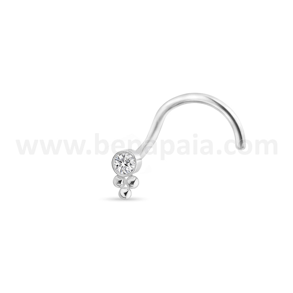 Piercing de nez Shiva