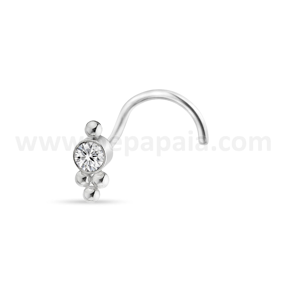 Piercing de nez Shiva