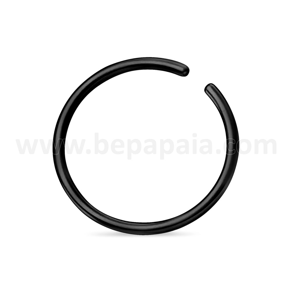 Piercing Anneau de Nez en Argent 8 et 10mm Plusieurs Couleurs