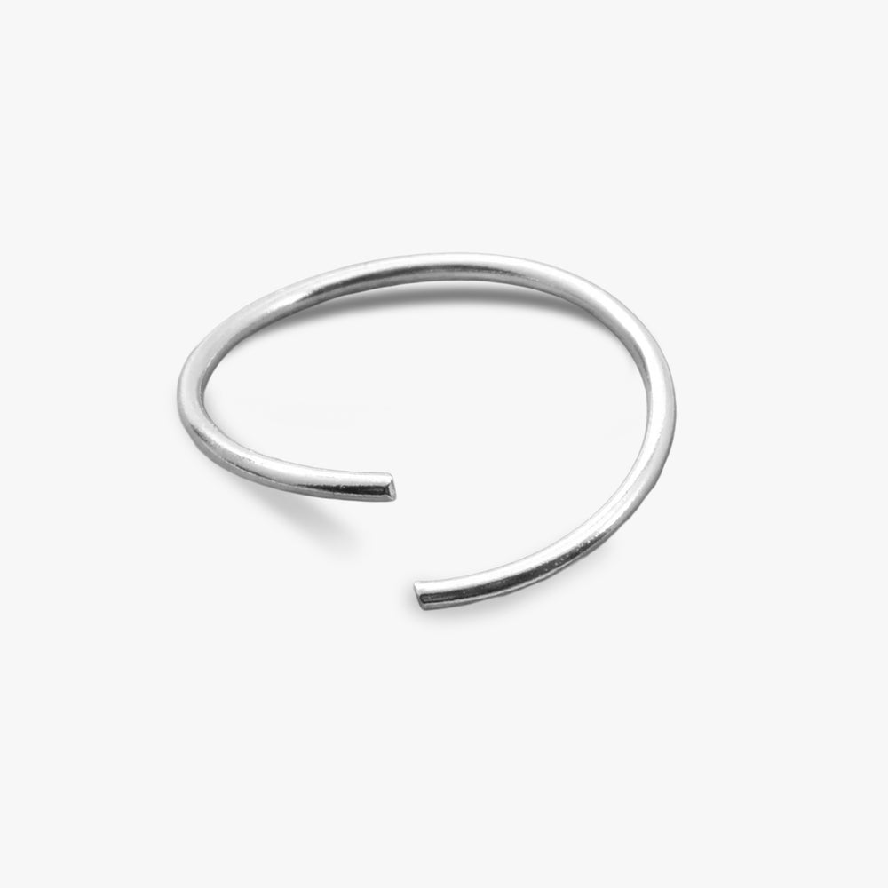 Piercing Anneau de Nez en Argent 8 et 10mm Plusieurs Couleurs