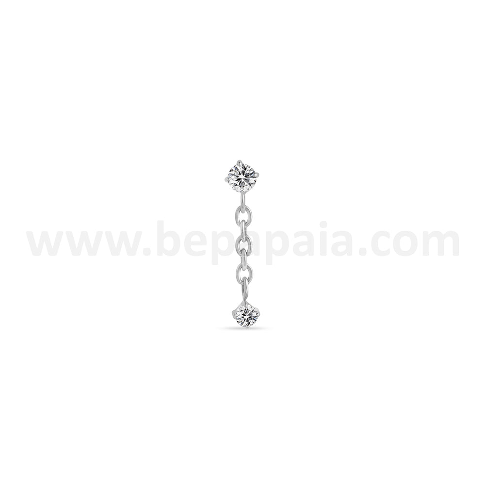 Labrets en Titane Chaînes Rebel Glam