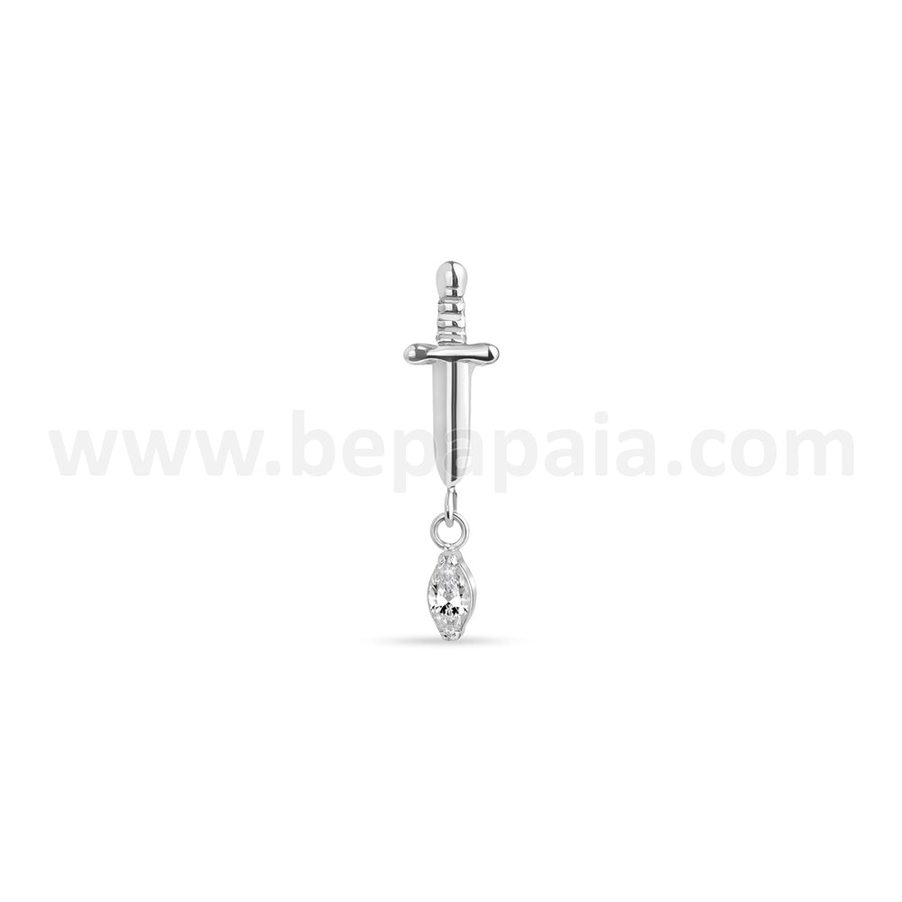 Labrets en Titane Chaînes Rebel Glam