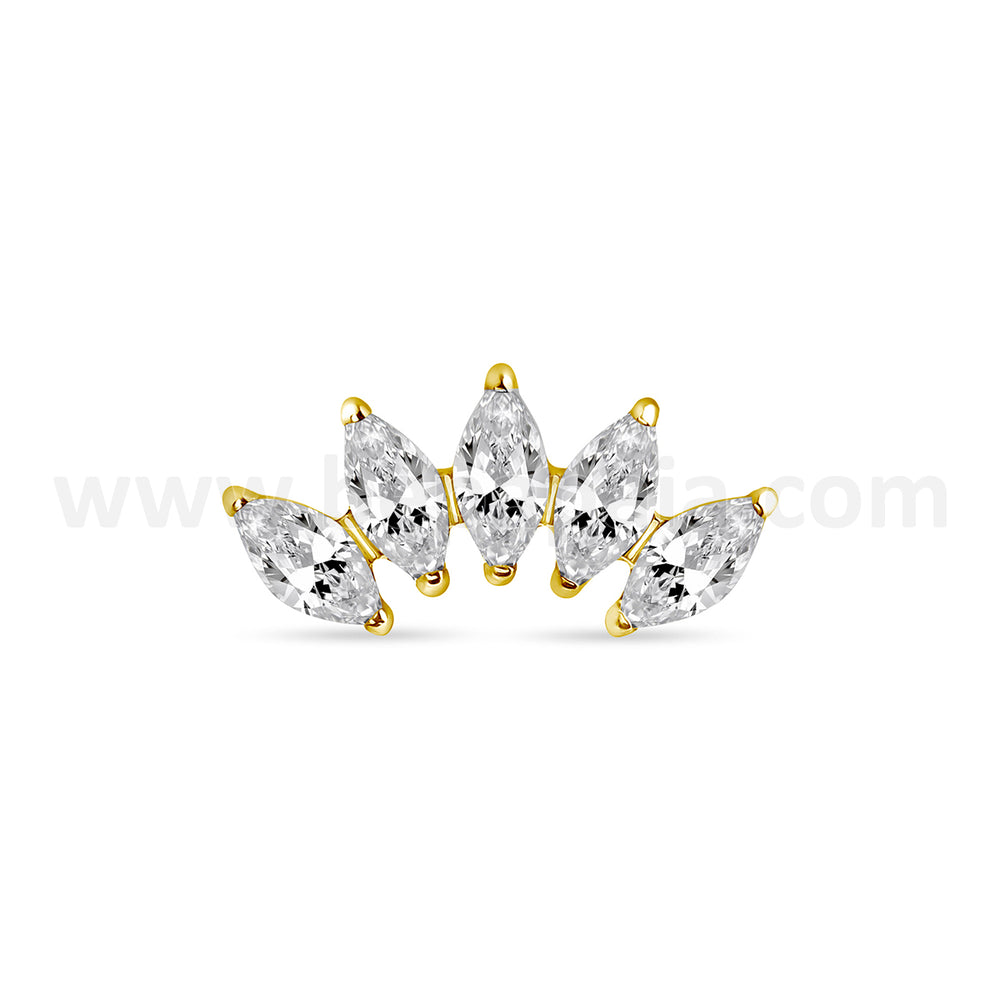 Labrets en Titane Golden Line