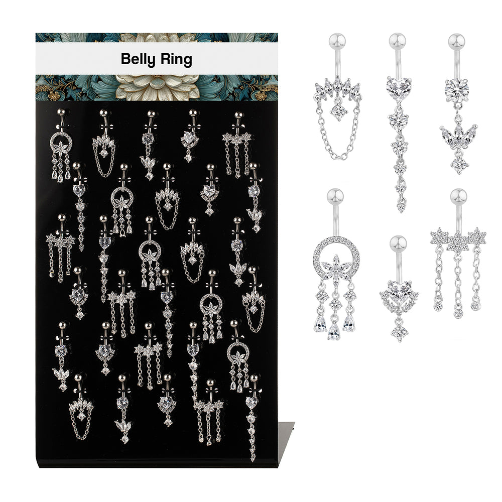 Piercings de nombril Glam & Shine