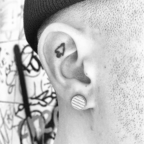 Finto dilatatore in acciaio con disegno tipo fibra